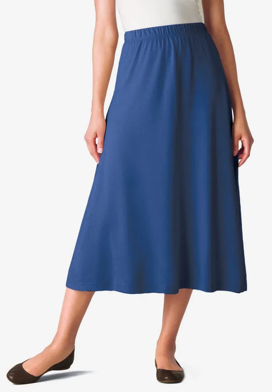 7-Day Knit A-Line Skirt