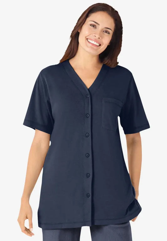 7-Day Short-Sleeve Baseball Tunic