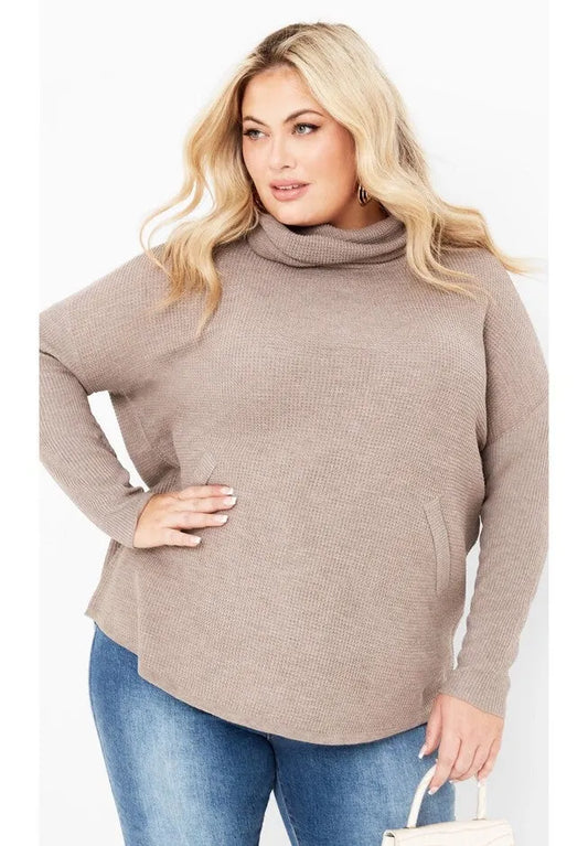 Ash Turtleneck Close Fit Sweater