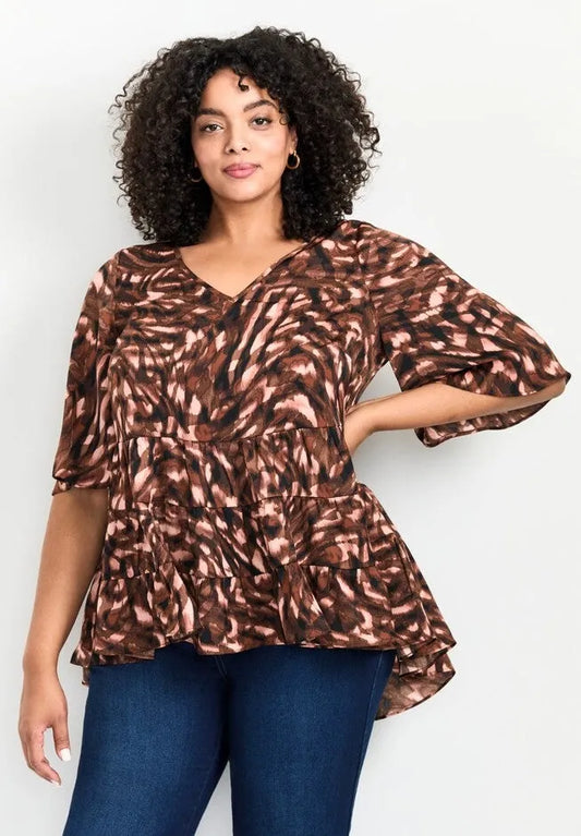 Aly Tiered Top