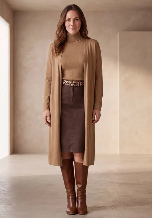 Carefree Cashmere Duster Sweater
