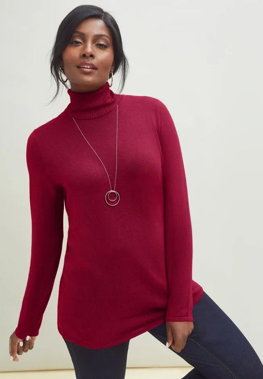 Carefree Cashmere Turtleneck