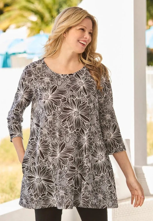 2-Pocket Swing Tunic