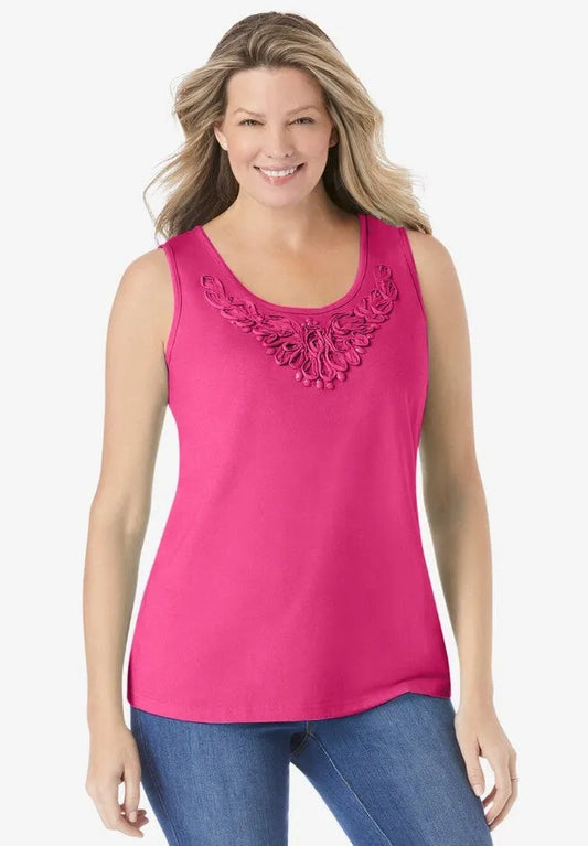 Beaded Tank Top